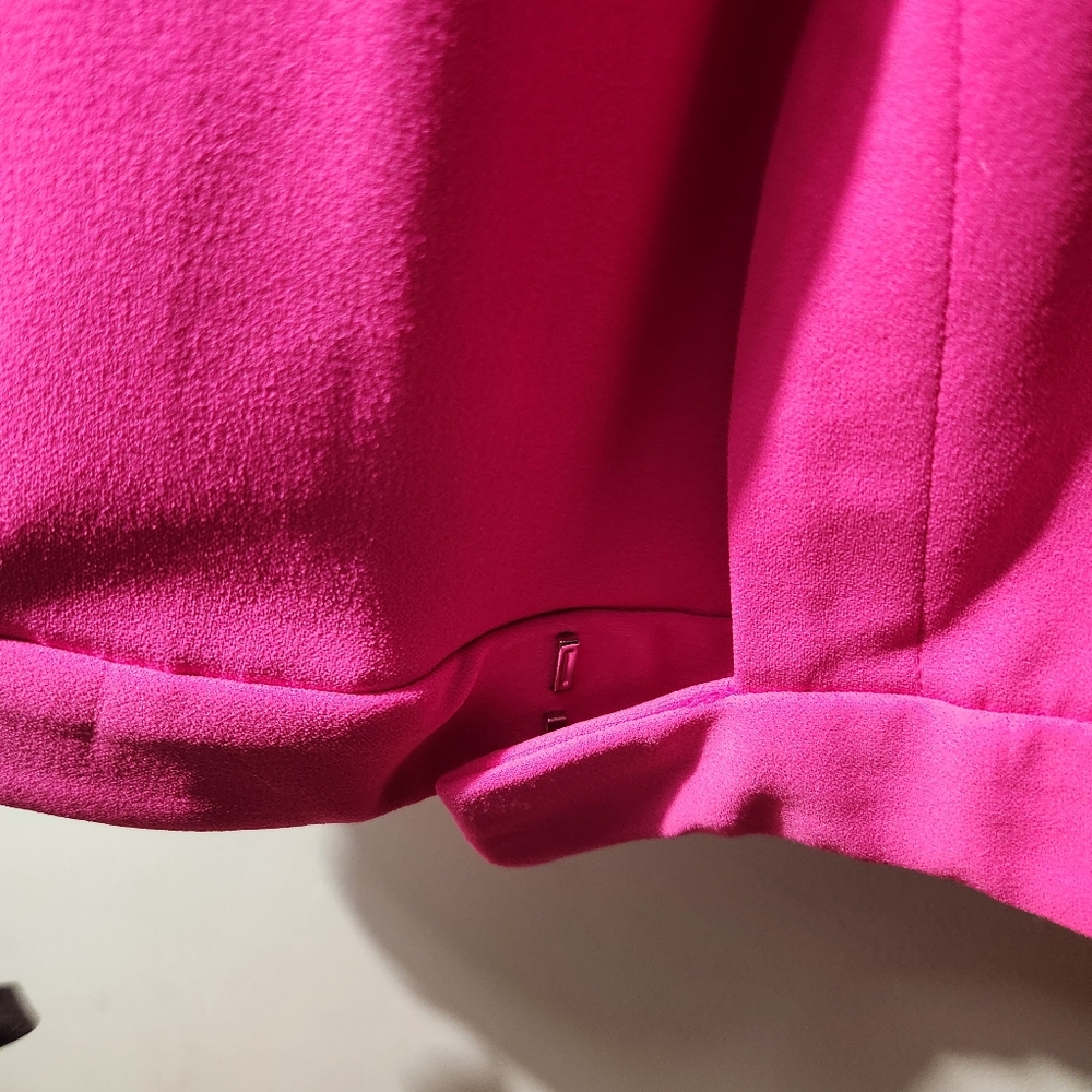 DKNY Foundations Ankle Pant - shocking pink - NWT - Picture 2 of 4
